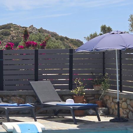 Villa Mavri Ruhige Private Pool Villa, Meerblick Agia Paraskevi  Exterior foto
